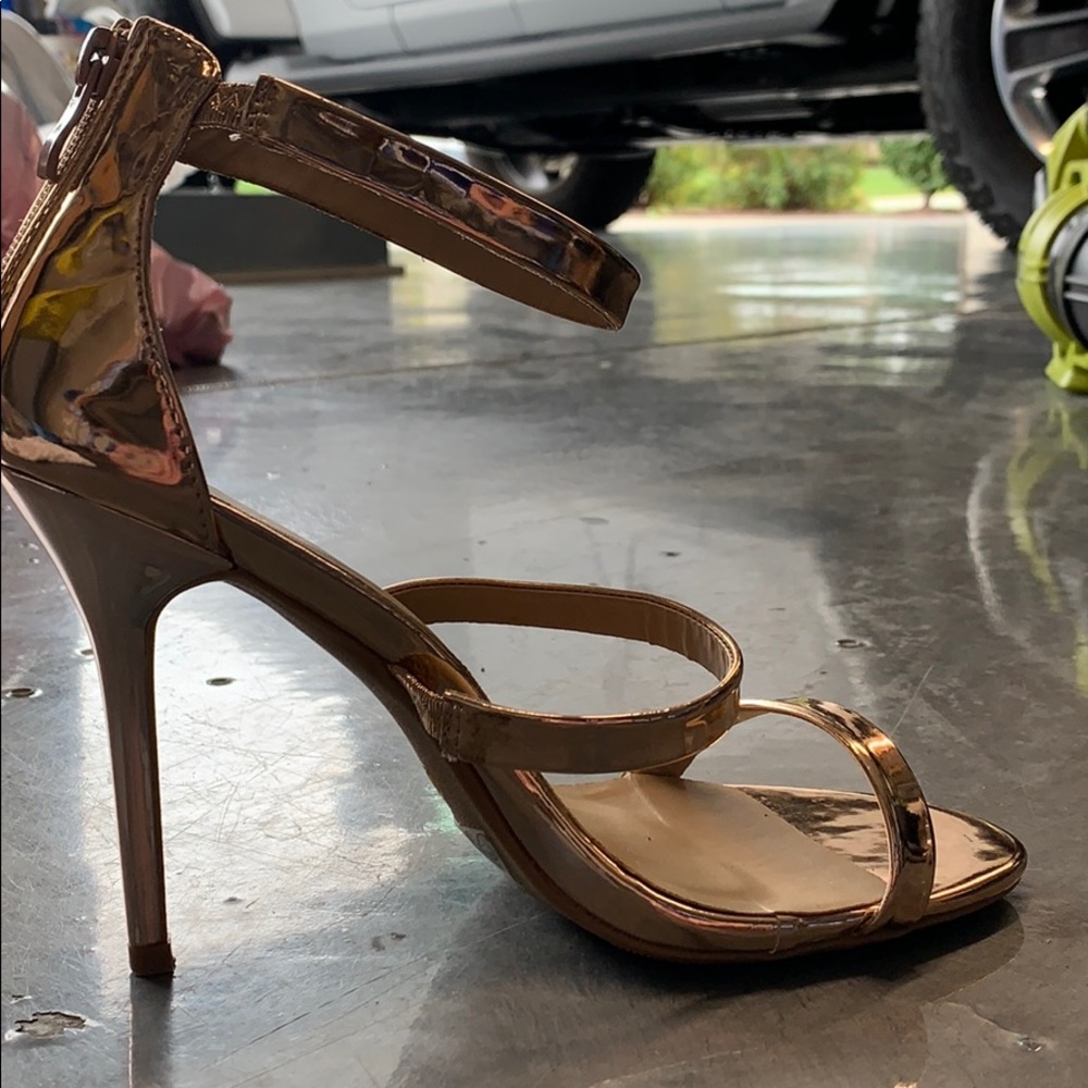 Rose Gold High Heels